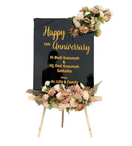 Papan Bunga Akrilik Marga Mulya