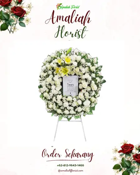 Krans Bunga Duka Marga Mulya