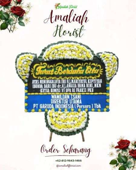 Papan Bunga Duka Marga Mulya